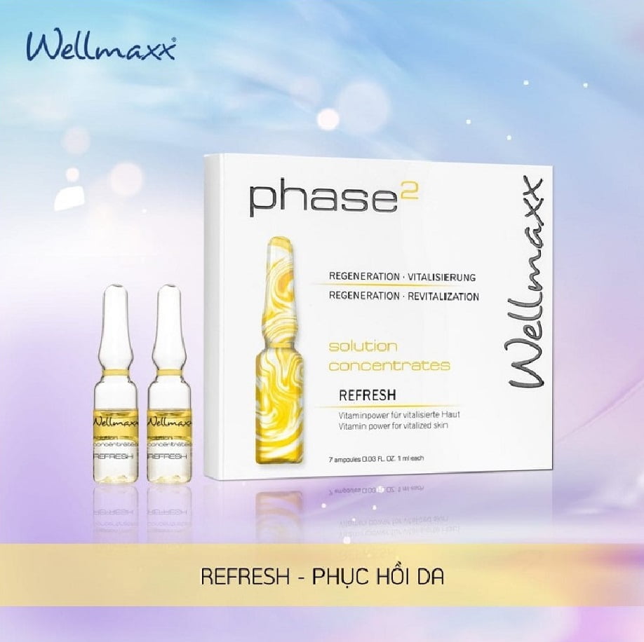 Huyết thanh Wellmaxx Phase 2 Concentrate Solution Refresh 