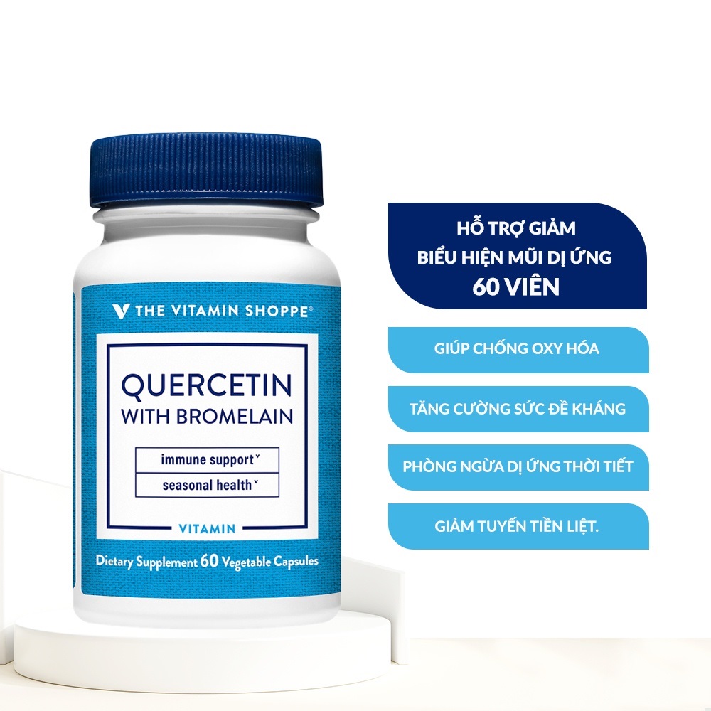 Quercetin With Bromelain the vitamin shoppe