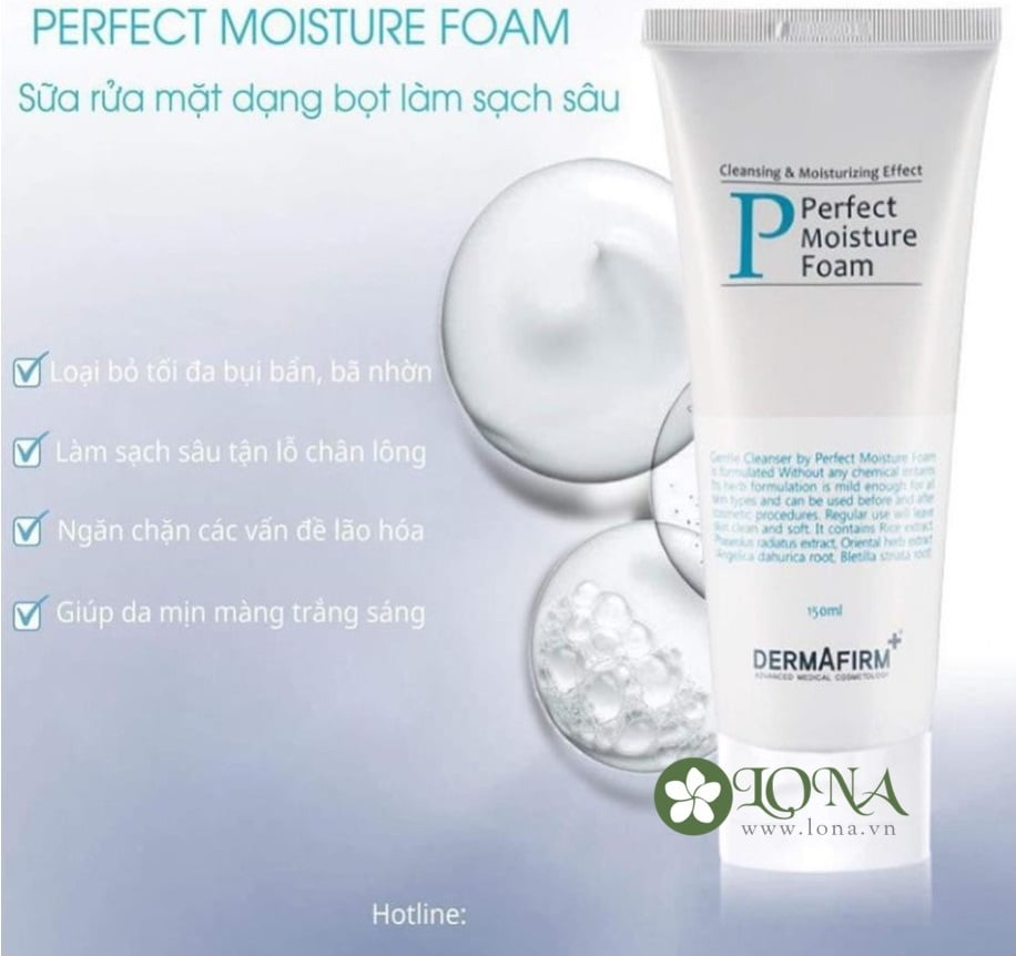 Sữa rửa mặt Perfect Moisture Foam 