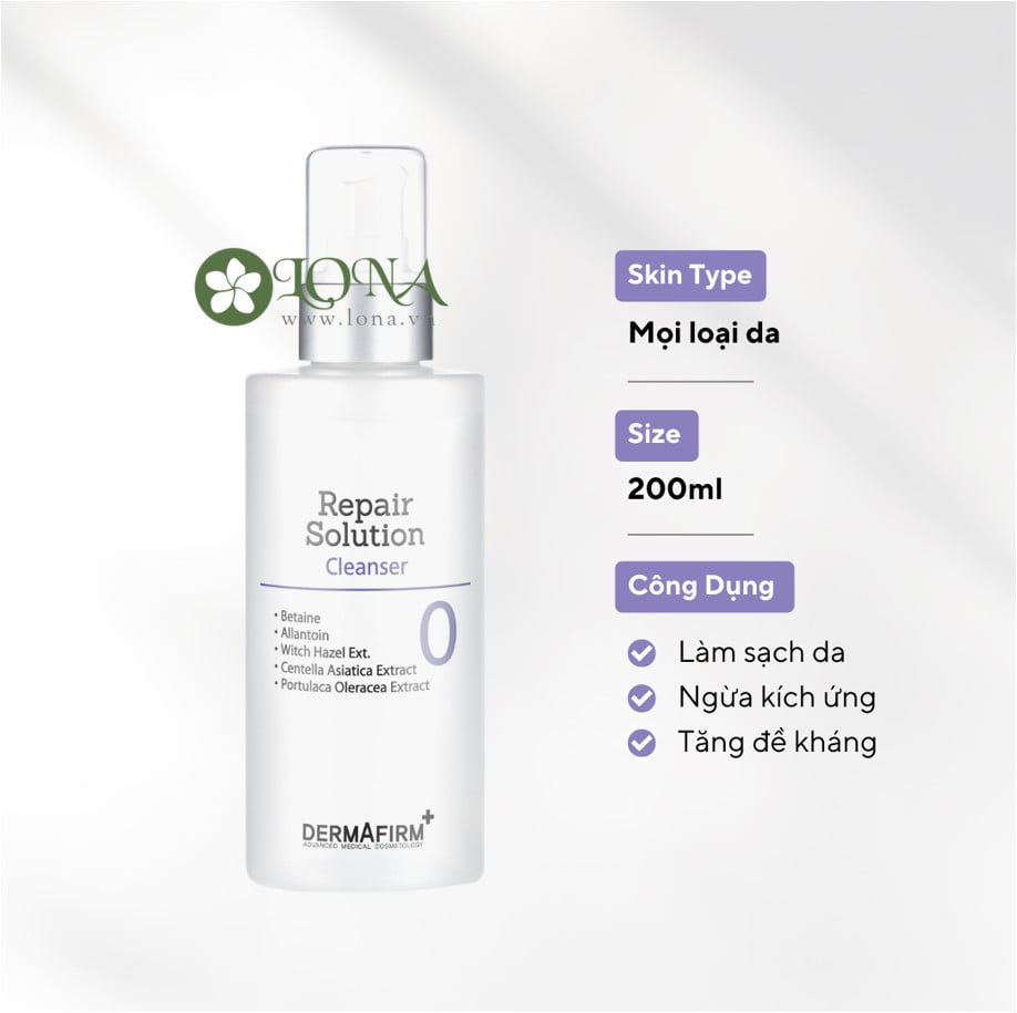 Sữa rửa mặt Repair Solution Cleanser 