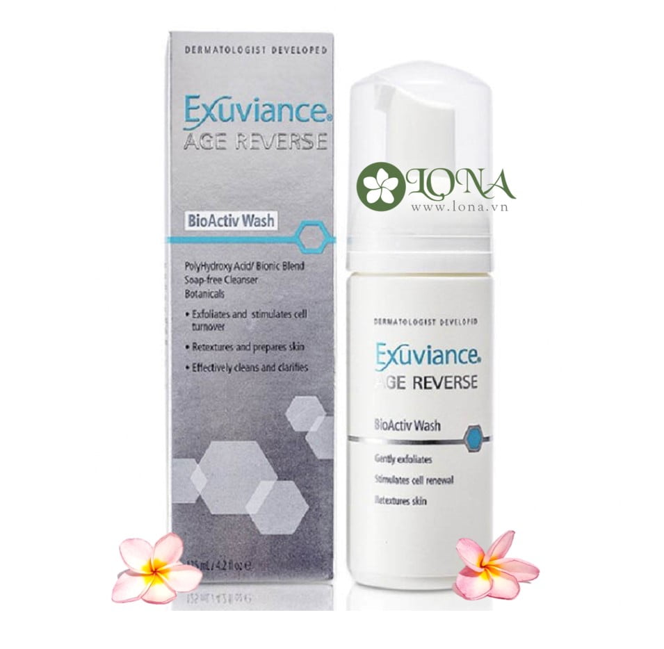 Sữa rửa mặt Exuviance Age Reverse Bioactiv Wash 