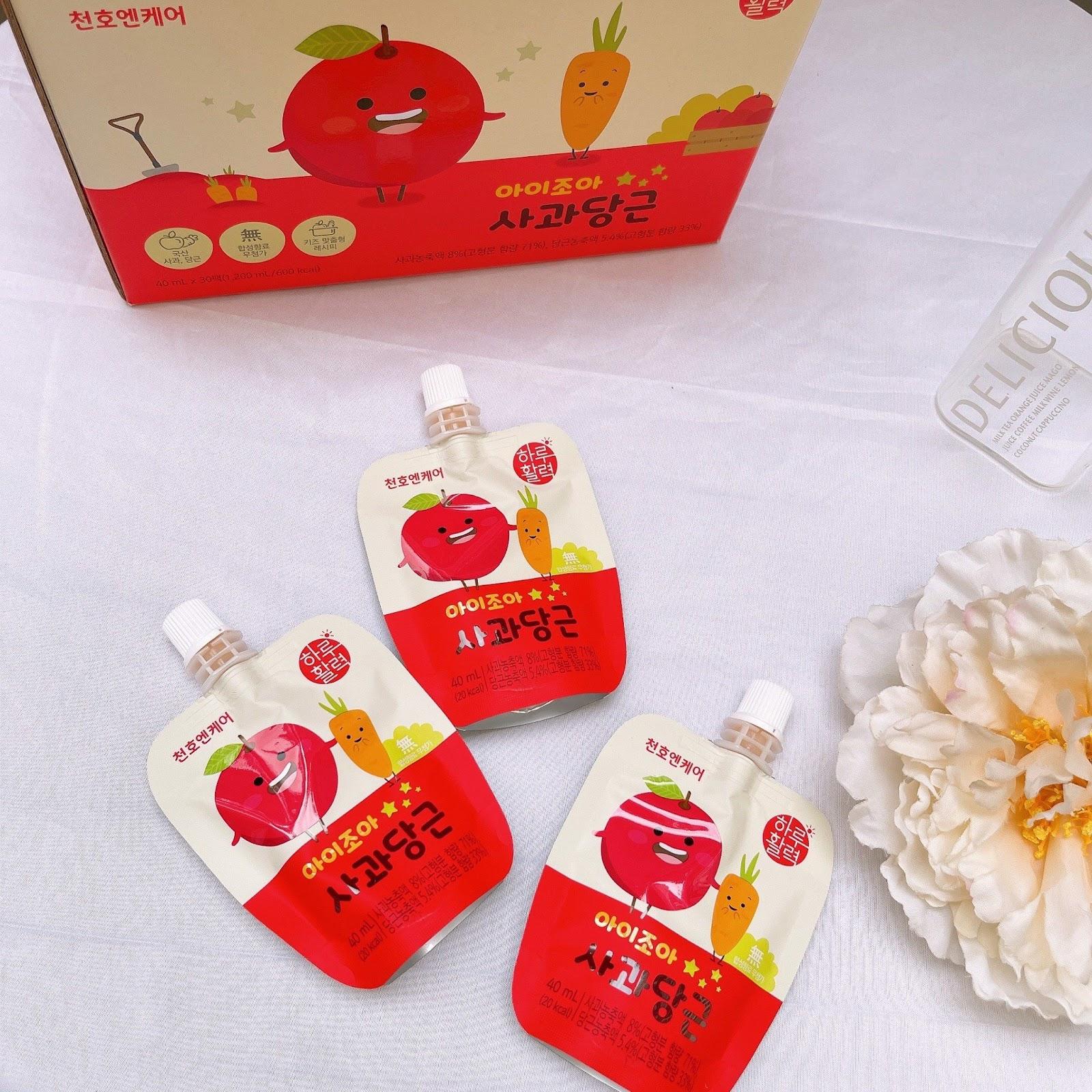 Nước Ép Rau Củ Quả Hữu Cơ Chunho Ncare 