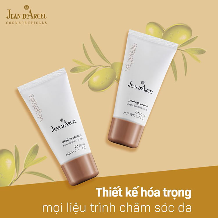 tẩy da chết jean d'arcel deep cleansing scrub 