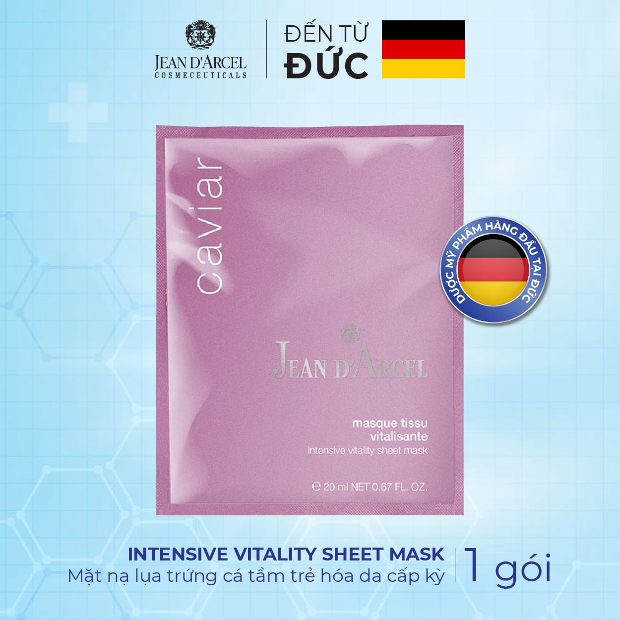 Mặt nạ Jean D'arcel Intensive Vitality 