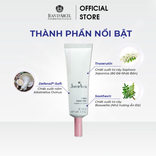 Kem phục hồi creme couperose công dụng và cách dùng