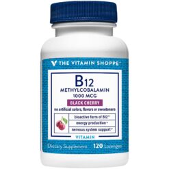 B12 1000mcg Methylcobalamin the vitamin shoppe