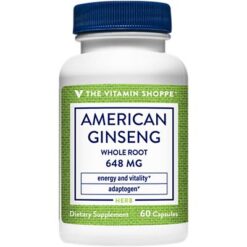 American ginseng the vitamin shoppe