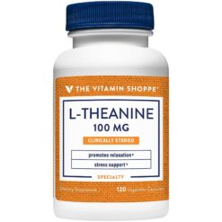 L Theanine 100mg The Vitamin Shoppe