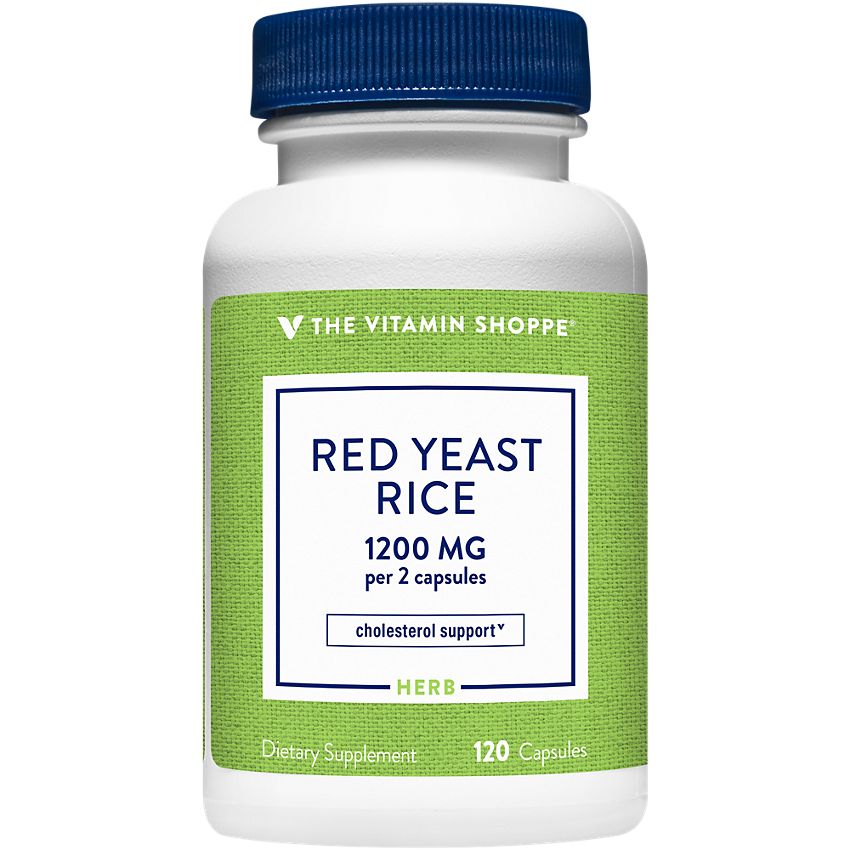 Red Yeast Rice 1200 mg the vitamin shoppe
