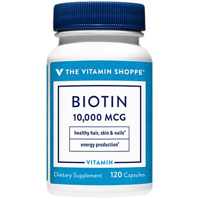 Biotin the vitamin shoppe hỗ trợ tóc, da, móng