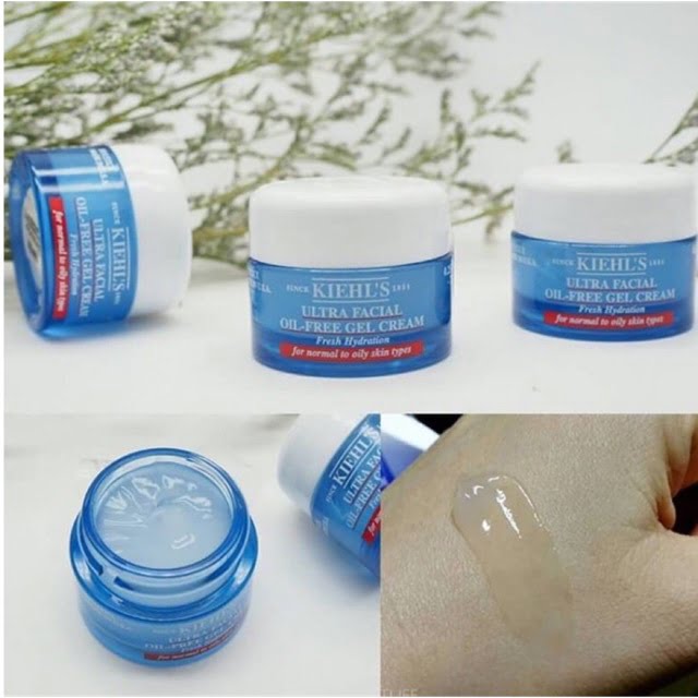 kem duong cap am kiem dau khong bong nhon suot 24h ultra facial oil free gel cream 
