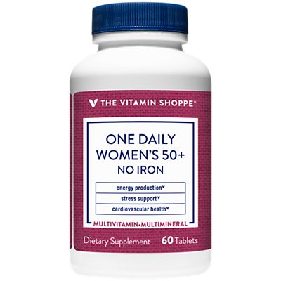 one daily women 50 no iron the vitamin shoppe 