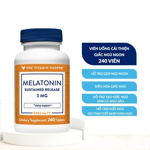 melatonin 3 mg the vitamin shoppe