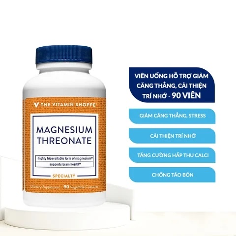 Magnesium Threonate The Vitamin Shoppe