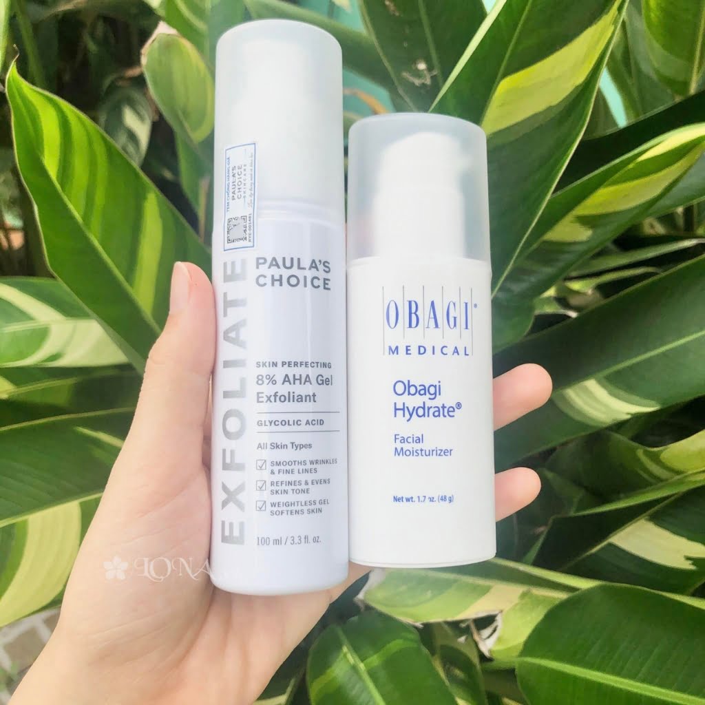 Tẩy da chết Paulas Choice kết hợp Hydra Obagi