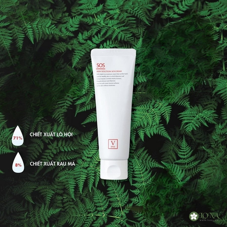 Kem dưỡng ẩm FAU SOS Cream chứa 6% Glycerin