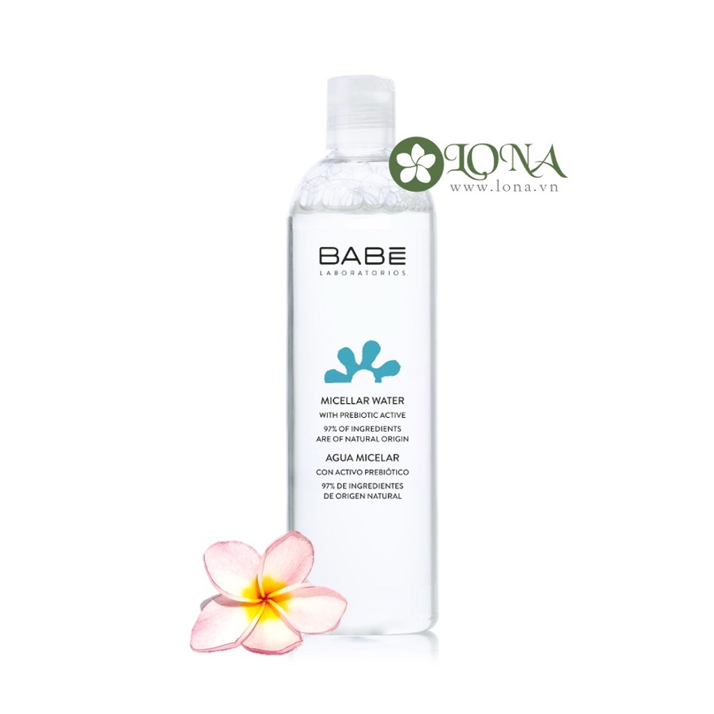 Nước tẩy trang diu nhẹ Micellar Water Babe – Size nhỏ