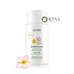 Babe super fluid mattifying sunscreen spf 50 ingredients