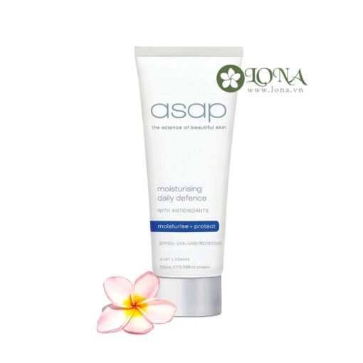 Kem Chống Nắng Giữ Ẩm Moisturising Daily Defence Spf 50 Asap