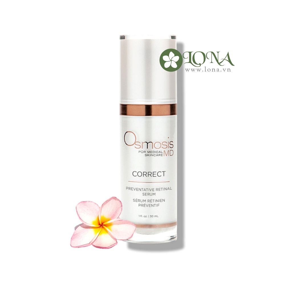 Sản phẩm Serum Correct Preventative Retinal Osmosis cho thấy công nghệ osmosis vượt trội, khi Osmosis kích hoạt quá trình thẩm thấu và thẩm thấu ngược qua màng bán thấm, kiểm soát áp suất thẩm thấu nhằm bảo vệ cấu trúc da nhạy cảm. 