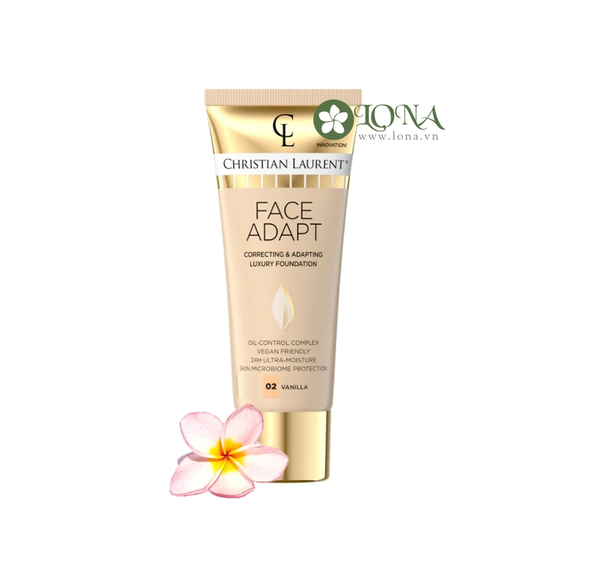 80608 Kem nền 02 Vanilla Christian Laurent