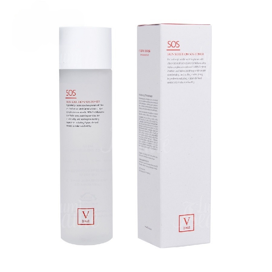 Toner FAU SOS mang lại hiệu quả dưỡng da
