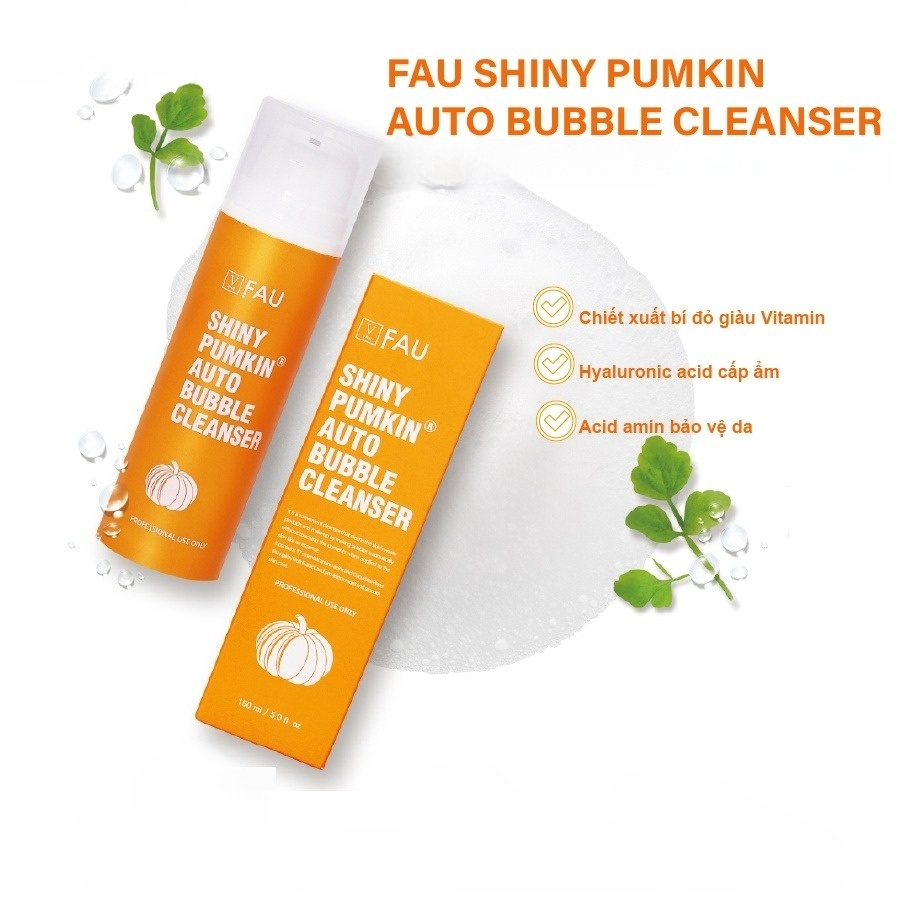 Sữa rửa mặt FAU SHINY PUMPKIN 