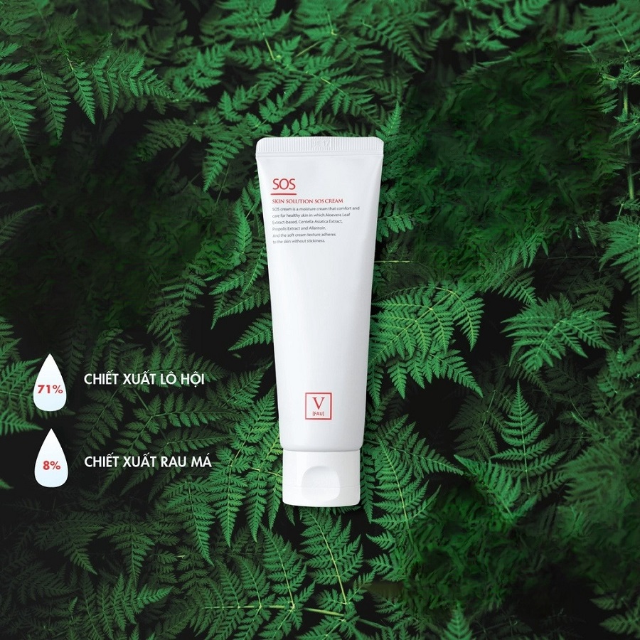 fau sos cream dưỡng ẩm 