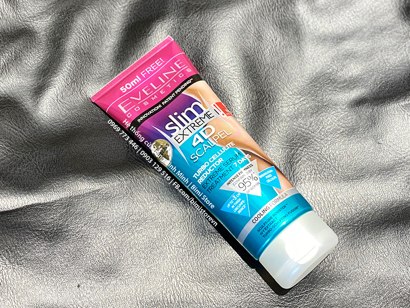 gel chăm sóc da giảm mỡ và săn chắc cơ thể Eveline