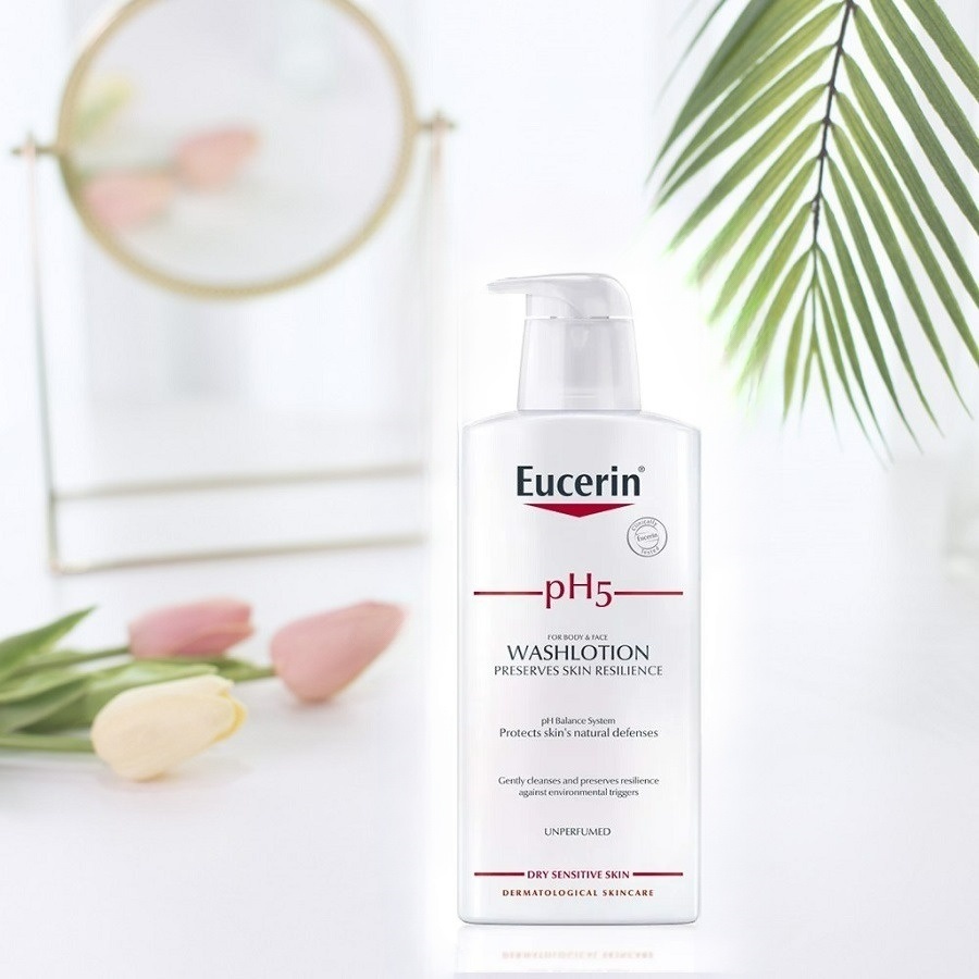 eucerin sensitive skin ph5 wash lotion 