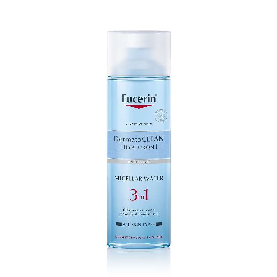 tẩy trang eucerin 3 in 1 dermato clean micellar water  