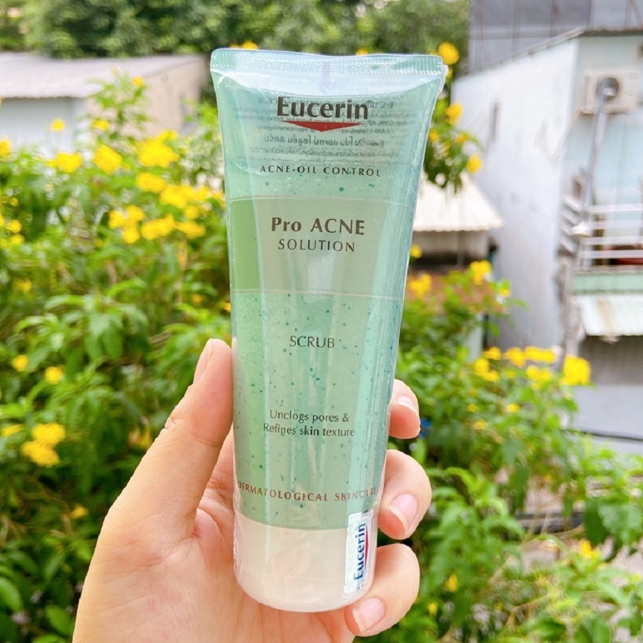 Tẩy tế bào chết Eucerin ProAcne Scrub 