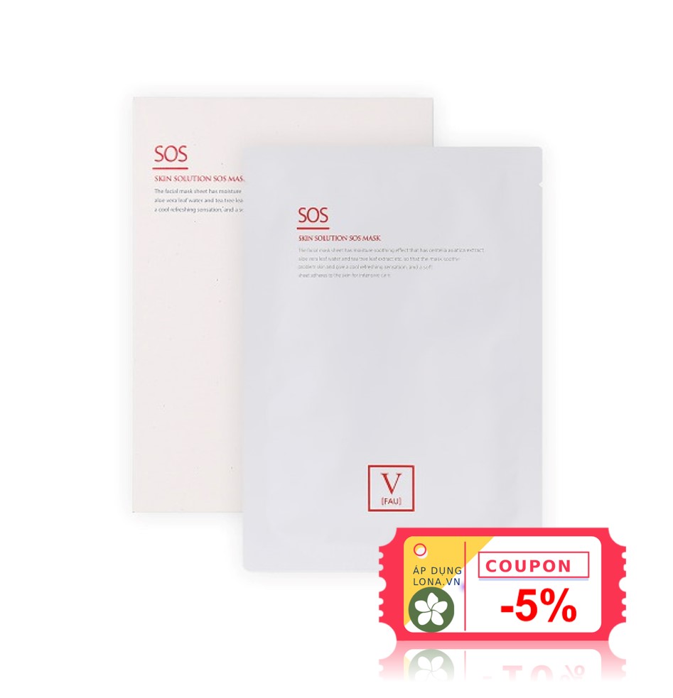 Mặt nạ FAU SOS Mask – Giá hộp (10 miếng)