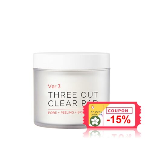 Tẩy tế bào chết GoodnDoc Three Out Clear Pad