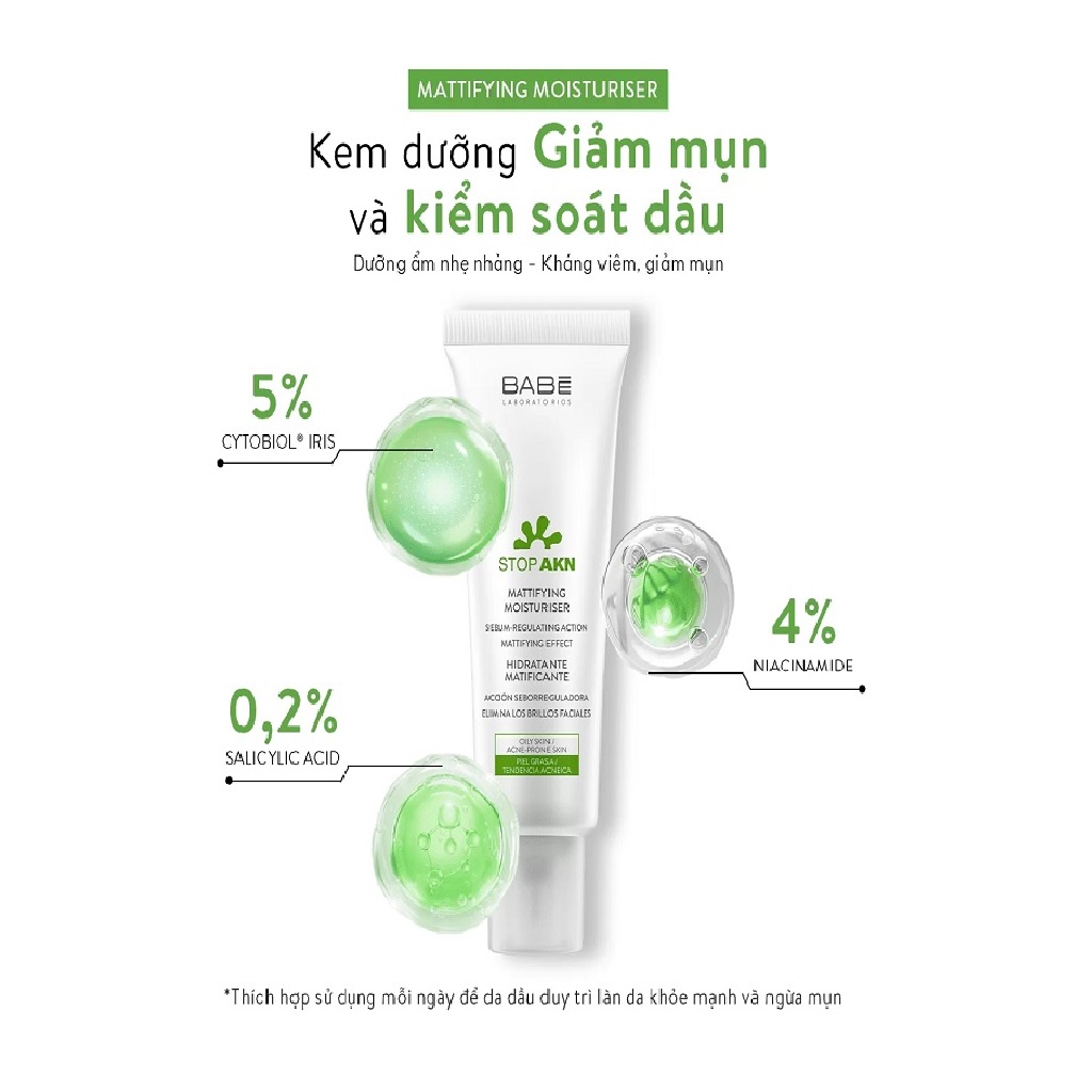 Stop AKN Mattifying Moisturiser 