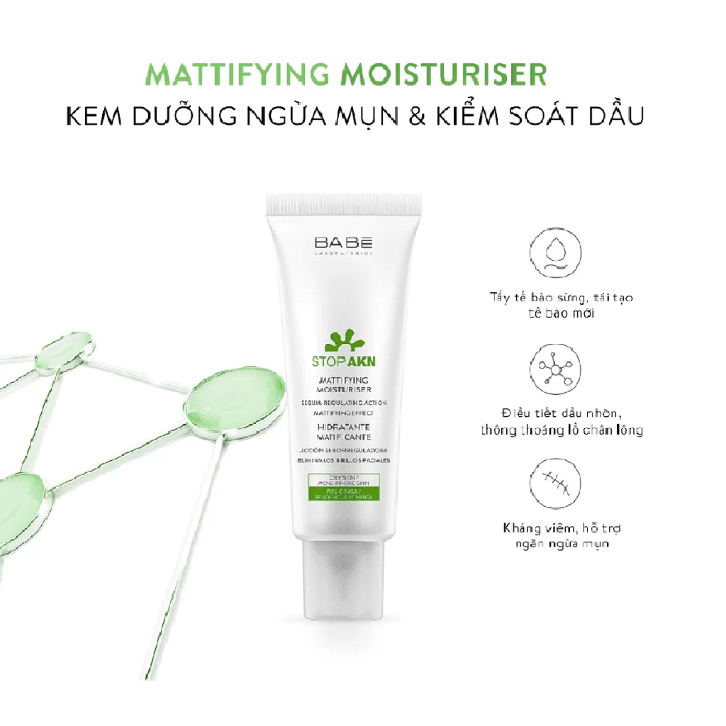 Stop AKN Mattifying Moisturiser 