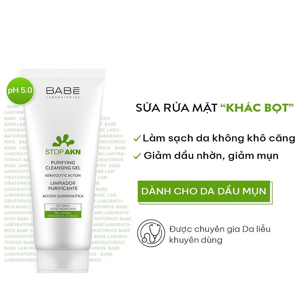 Stop AKN Purifying Cleansing Gel