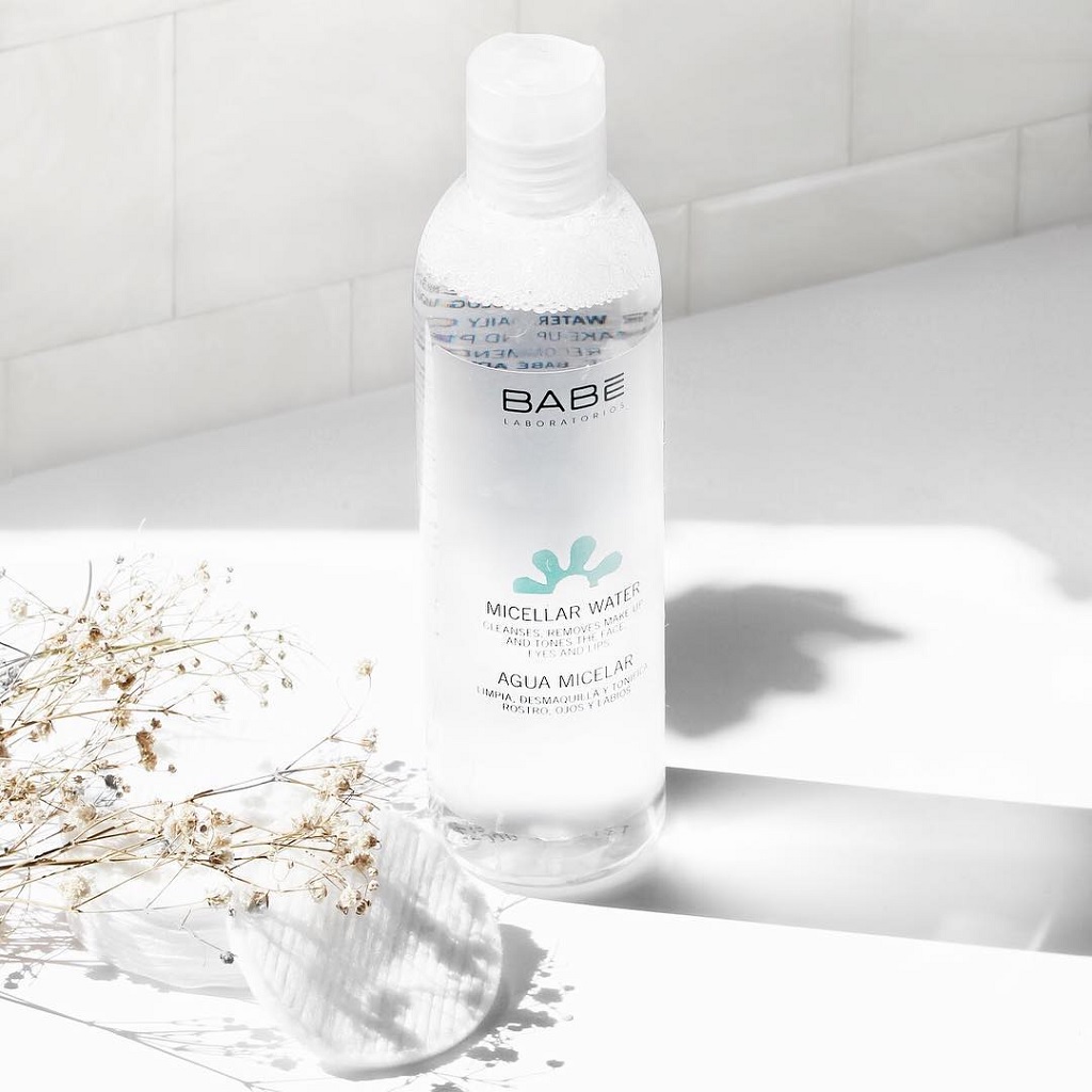 Nước tẩy trang diu nhẹ Micellar Water Babe