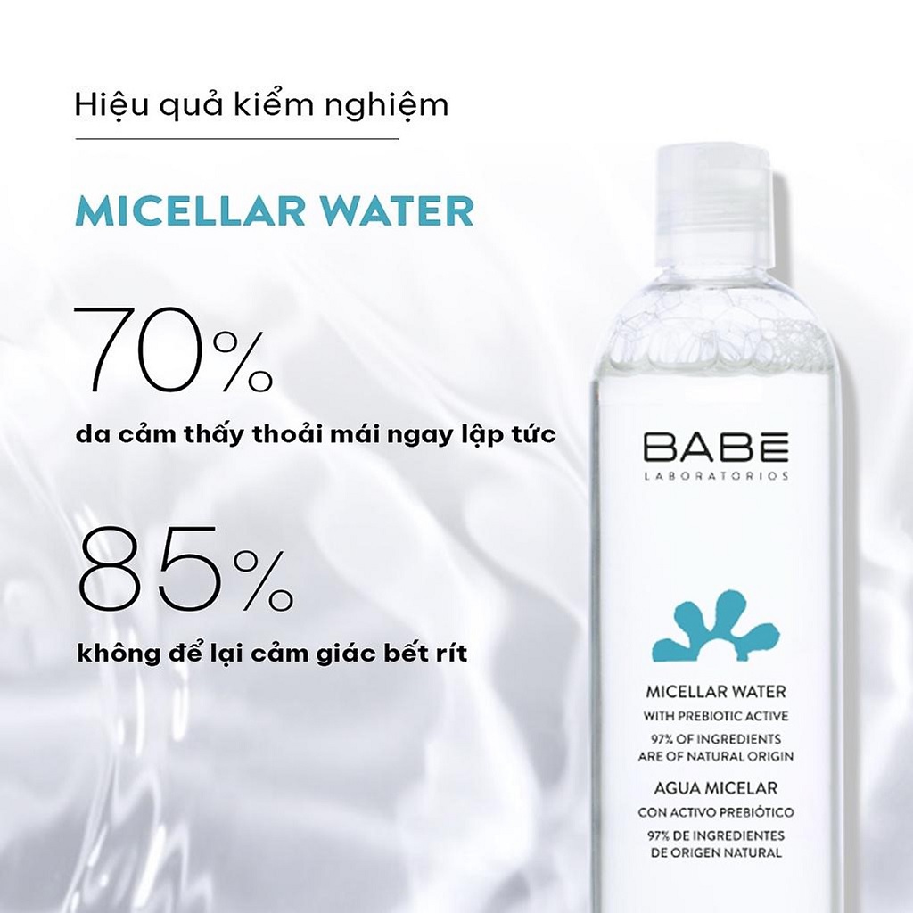 Nước tẩy trang Micellar Water BABÉ