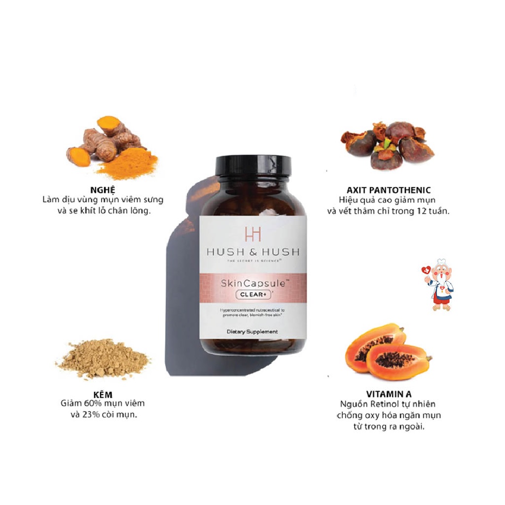 SkinCapsule Clear+ Hush & Hush 