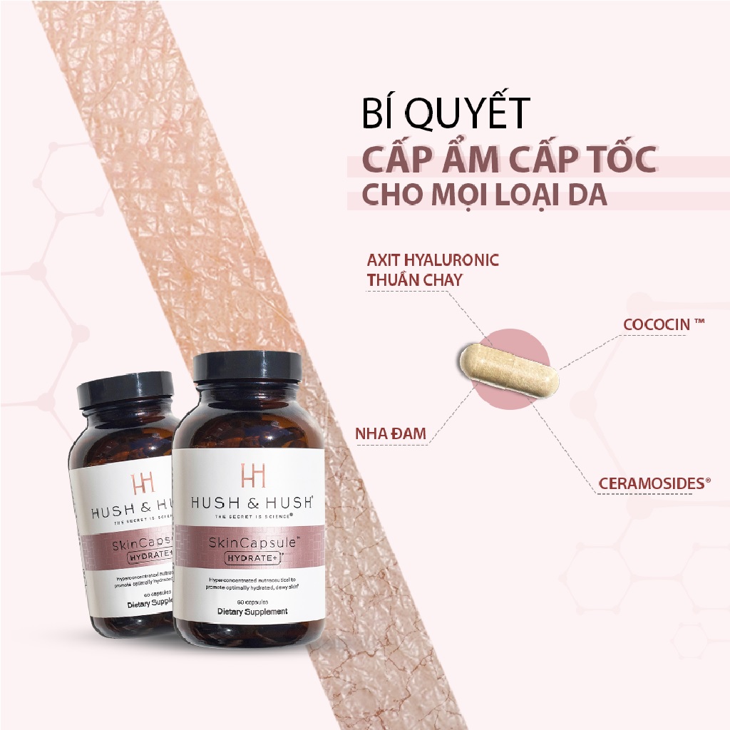 SkinCapsule Hydrate+ Hush & Hush  