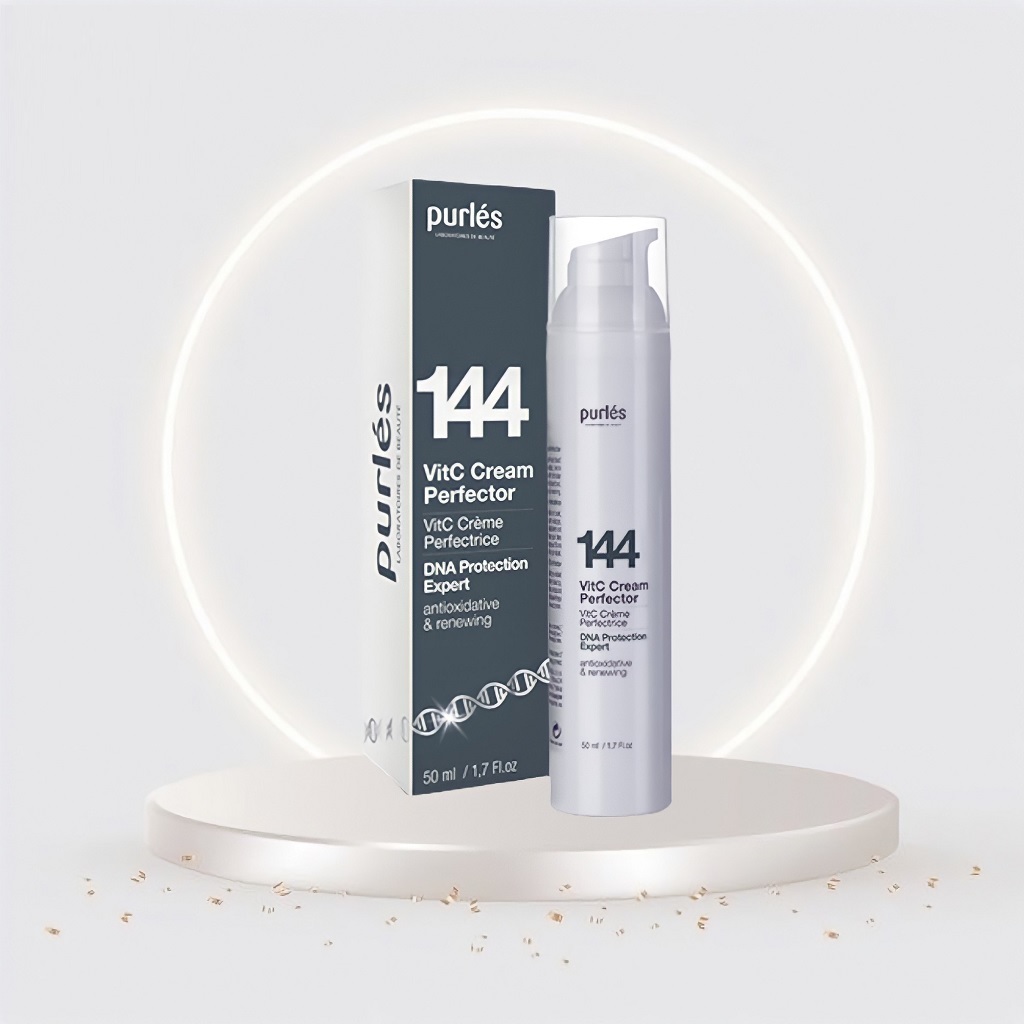 VitC Cream Purles 144 mang lại làn da đều màu