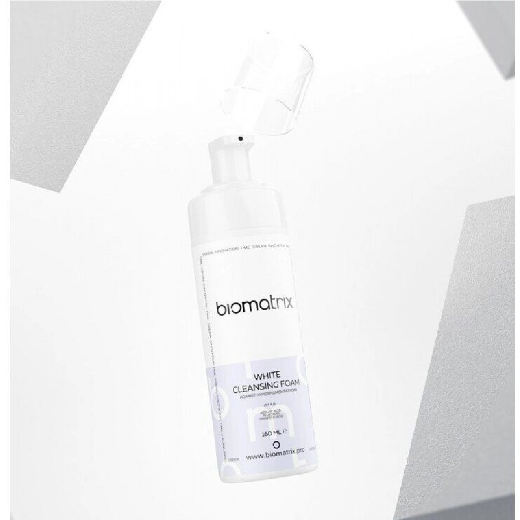 Bọt rửa mặt BIOMATRIX WHITE CLEANSING FOAM Biomatrix 
