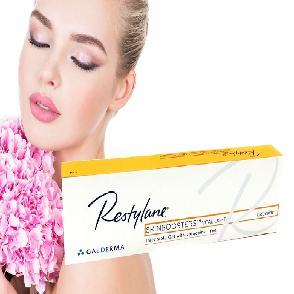 Restylane Vital Light Lidocain Skinbooster Galderma 