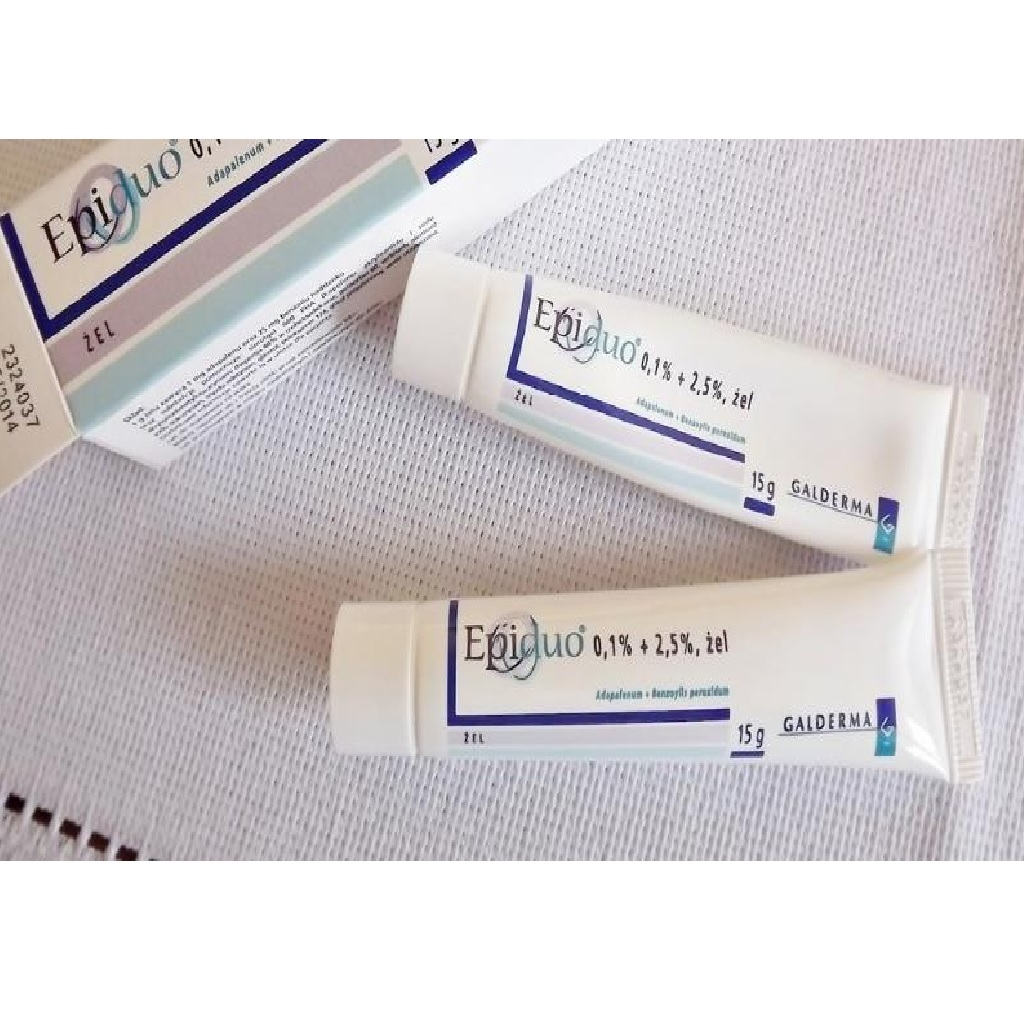 Gel trị mụn Epiduo Galderma - Hiệu quả điều trị mụn
