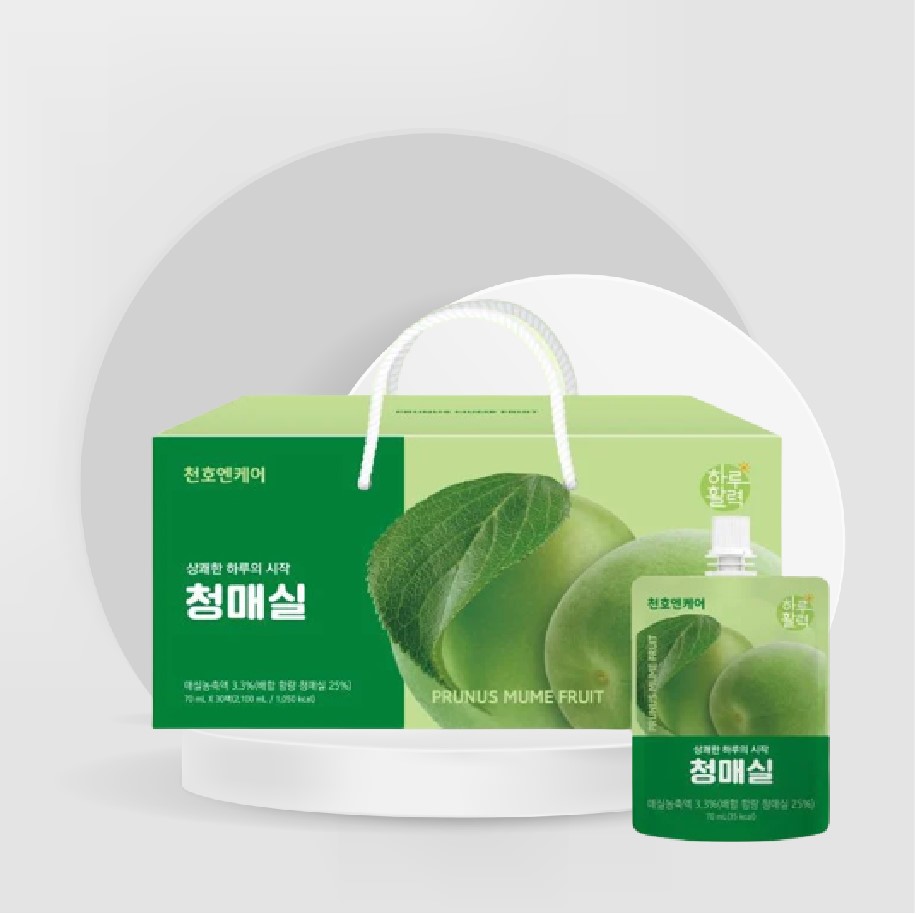 Nước ép dinh dưỡng mơ xanh Chunho Ncare 