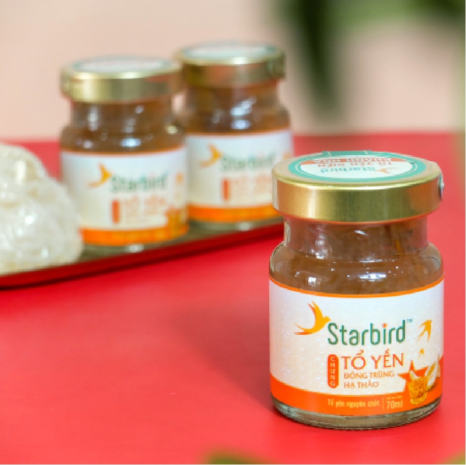 Yến sào Starbird đông trùng hạ thảo 