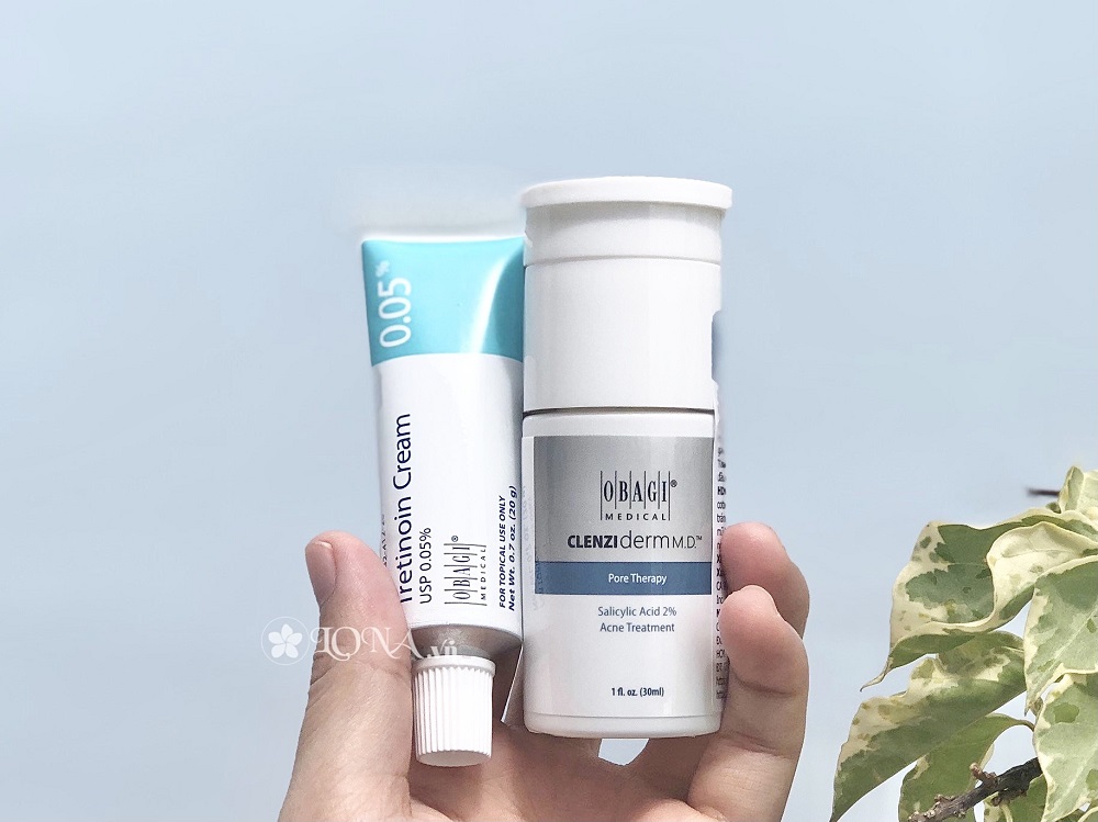 Kết hợp BHA và tretinoin, Các bước sử dụng bha obagi