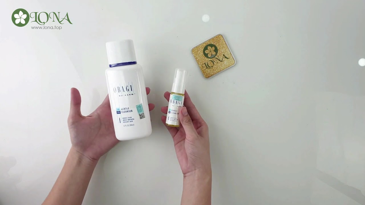 Sữa rửa mặt Gentle Cleanser 60ml chính hãng