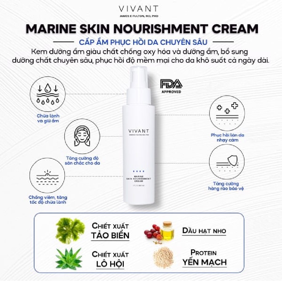 Vivant Marine Skin Nourishment Cream 